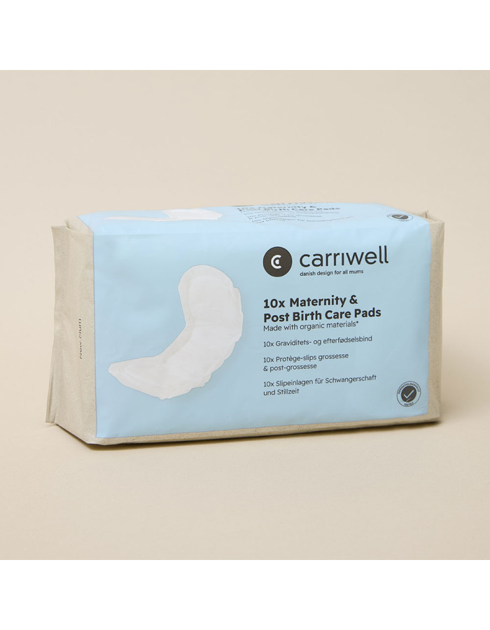 Carriwell 10x Σερβιέτες Λοχείας από Οργανικά Υλικά | CW920700 Carriwell 10x Σερβιέτες Λοχείας από Οργανικά Υλικά | CW920700