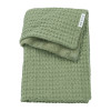 Meyco Κουβέρτα Waffle Teddy Olive Green 100x150cm  |  MEY-218.000.68.02