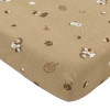 Meyco Σεντόνι με Λάστιχο Jersey Forest Animals Sand 70×140/150cm  |  MEY-264.165.33.05A