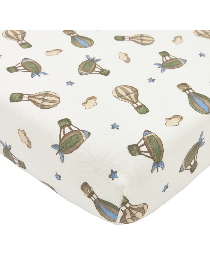Meyco Σεντόνι με Λάστιχο Jersey Air Balloons Multicolour 70×140/150cm  |  MEY-264.226.00.05A