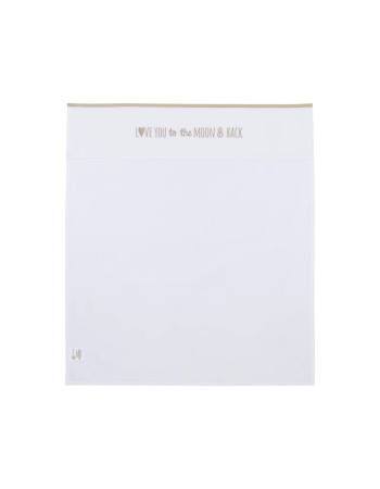 Meyco Σεντόνι Love you to the moon & back Sand 100x150cm  |  MEY-164.148.33.02