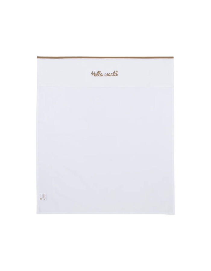 Meyco Σεντόνι Hello World Sand 100x150cm  |  MEY-414174