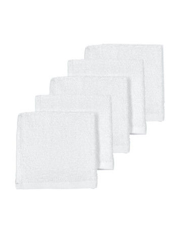 Meyco Πετσετάκια Λαβέτες Πακέτο των 6 white (30x30cm)