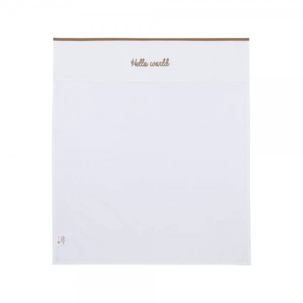 Meyco Σεντόνι Hello World Sand 100x150cm