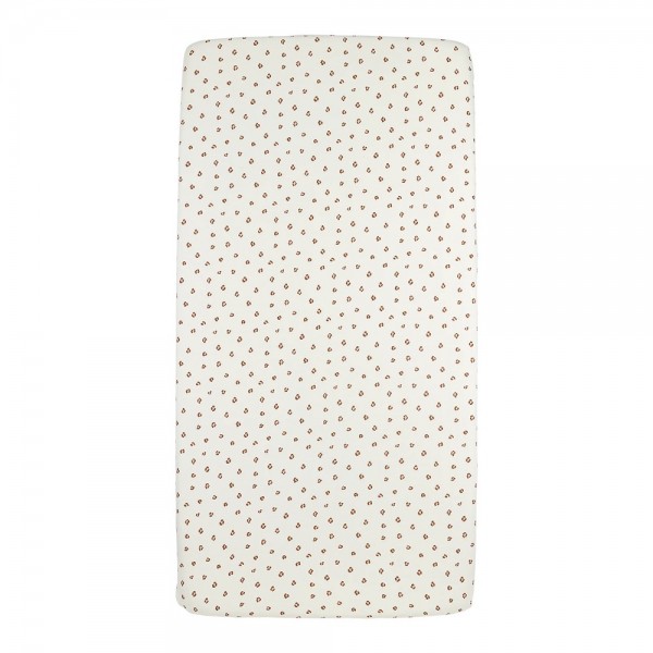 Meyco Σεντόνι με Λάστιχο Jersey Mini Panther Soft Pink 70×140/150cm