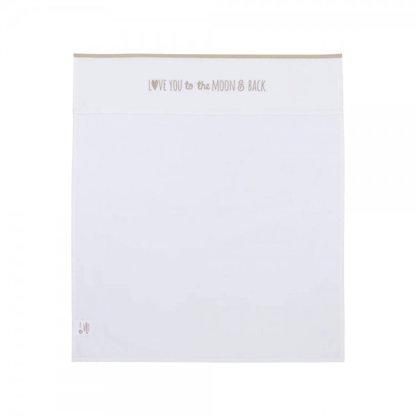 Meyco Σεντόνι Love you to the moon & back Sand 100x150cm