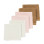 Meyco Πετσετάκια Λαβέτες Πακέτο των 6 offwhite/soft pink/toffee (30x30cm)