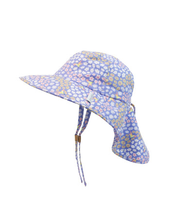 Flapjack Cape Sunhat UPF50 Floral Field - SMALL 6 mo-2 yrs | FJKCH207S Flapjack Cape Sunhat UPF50 Floral Field - SMALL 6 mo-2 yrs | FJKCH207S