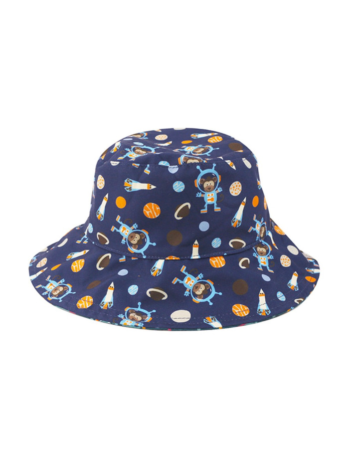 Καπέλο Διπλής Όψης UPF 50 Space Monkey/Alligator - MEDIUM 2-4 yrs | FJKPH205M Καπέλο Διπλής Όψης UPF 50 Space Monkey/Alligator - MEDIUM 2-4 yrs | FJKPH205M