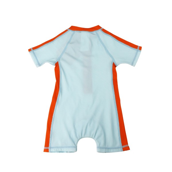 Zoocchini Κοντομάνικο Surf Suit με Στάμπα Lobster/Light Blue - 12-24m