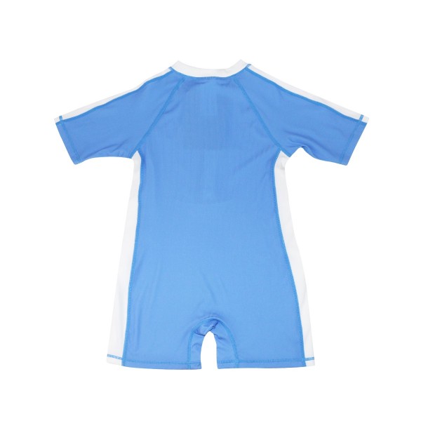 Zoocchini Κοντομάνικο Surf Suit με Στάμπα Dino/Med Blue - 12-24m