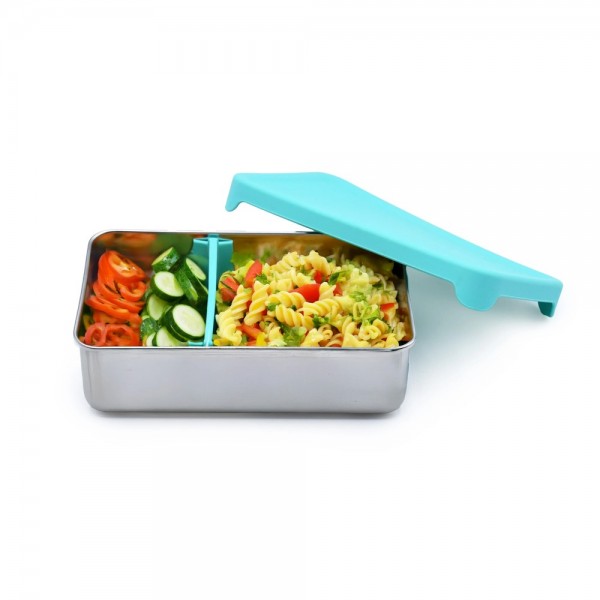 Melii – Stainless Steel Bento 2 θέσεων 740ml Μπλε