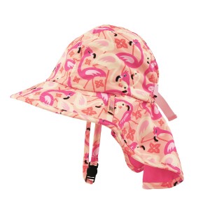 Zoocchini Cape Sunhat UPF50 Franny the Flamingo 