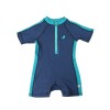 Zoocchini Κοντομάνικο Surf Suit με Στάμπα Walrus/Dark Blue - 12-24m