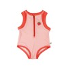 Zoocchini Ολόσωμο Μαγιώ με Στάμπα Strawberry/Pink-Red - 12-24m