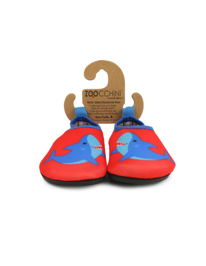 Zoocchini Παπουτσάκια Θαλάσσης Shark - size 8  |  ZOO12710-size 8