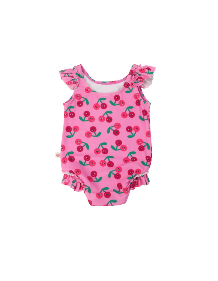 Zoocchini Kids One-Piece Swimsuit Cherry