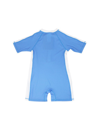 Zoocchini Κοντομάνικο Surf Suit με Στάμπα Dino/Med Blue - 12-24m