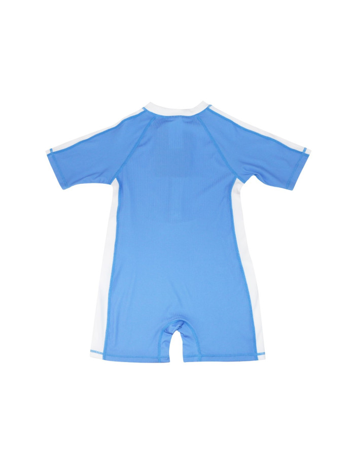 Zoocchini Κοντομάνικο Surf Suit με Στάμπα Dino/Med Blue - 12-24m