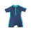 Zoocchini Κοντομάνικο Surf Suit με Στάμπα Walrus/Dark Blue - 12-24m  |  ZOO12803-12-24M