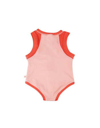 Zoocchini Ολόσωμο Μαγιώ με Στάμπα Strawberry/Pink-Red