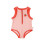 Zoocchini Ολόσωμο Μαγιώ με Στάμπα Strawberry/Pink-Red - 12-24m  |  ZOO12805-12-24M