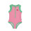 Zoocchini Ολόσωμο Μαγιώ με Στάμπα Cherry/Pink-Green 