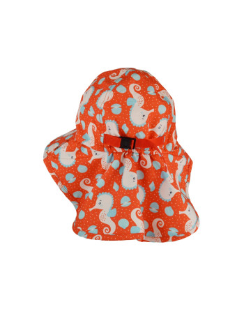 Zoocchini Cape Sunhat UPF50 Seahorse 