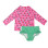 Zoocchini Σετ UV Μαγιώ και Μπλούζα Cherry - 12-24m  |  ZOO16410-12-24M