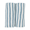 Meyco Σετ 100% Βαμβακερές Μουσελίνες 70x70cm (2 τμχ.) - Ginkgo Offwhite/Soft sand  |  MEY-152.229.CO.04.M2