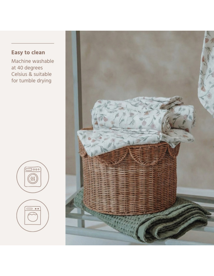 Meyco Σετ 100% Βαμβακερές Μουσελίνες 120x120cm (2 τμχ.) - Flower Multicolour | MEY-267.254.00.06B Meyco Σετ 100% Βαμβακερές Μουσελίνες 120x120cm (2 τμχ.) - Flower Multicolour | MEY-267.254.00.06B
