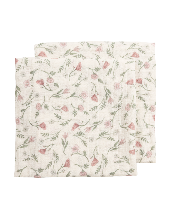 Meyco Σετ 100% Βαμβακερές Μουσελίνες 120x120cm (2 τμχ.) - Flower Multicolour | MEY-267.254.00.06B Meyco Σετ 100% Βαμβακερές Μουσελίνες 120x120cm (2 τμχ.) - Flower Multicolour | MEY-267.254.00.06B
