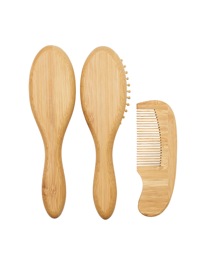 Meyco Βρεφικό Σετ Περιποίησης Μαλλιών Bamboo Natural (3 τεμ.) | MEY-293.000.76.00 Meyco Βρεφικό Σετ Περιποίησης Μαλλιών Bamboo Natural (3 τεμ.) | MEY-293.000.76.00