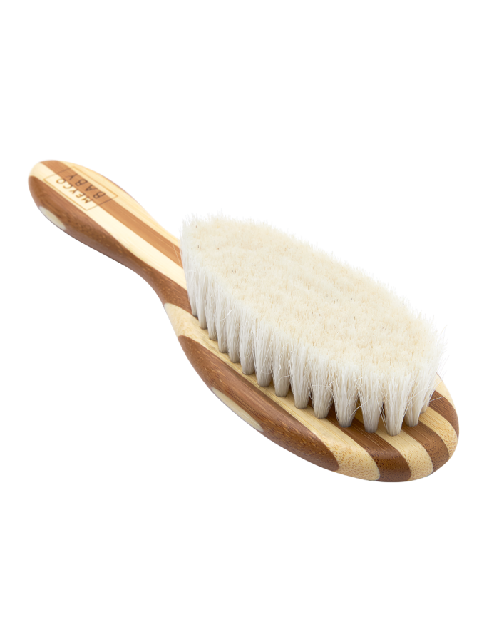 Meyco Βρεφικό Σετ Περιποίησης Μαλλιών Bamboo Stripe Natural/Walnut (3 τεμ.)  |  MEY-293.132.CX.00