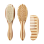Meyco Βρεφικό Σετ Περιποίησης Μαλλιών Bamboo Stripe Natural/Walnut (3 τεμ.)  |  MEY-293.132.CX.00