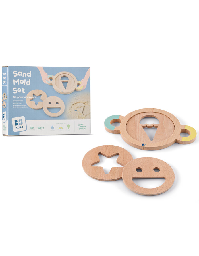 Bs Toys – Σετ καλούπια για την άμμο  |  GA553