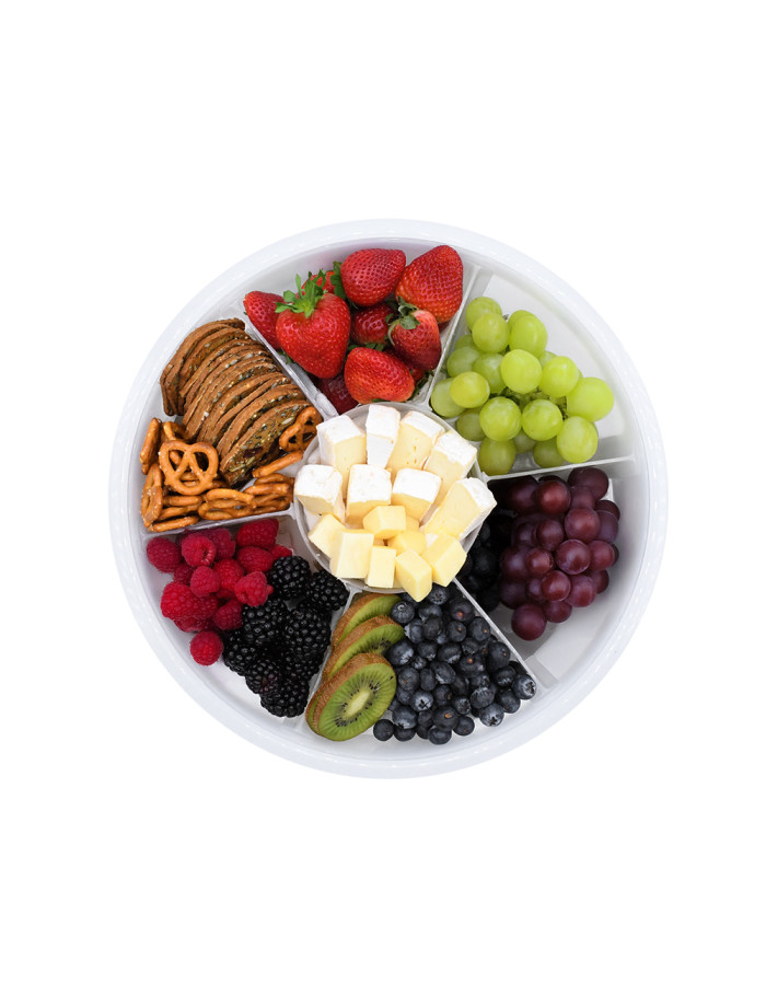 Melii – Στρογγυλό Snackle Box με Χωρίσματα Sage | MEL26320 Melii – Στρογγυλό Snackle Box με Χωρίσματα Sage | MEL26320