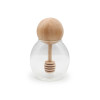 Melii – Γυάλινο Δοχείο για Μέλι Light Wood | MEL28200 Melii – Γυάλινο Δοχείο για Μέλι Light Wood | MEL28200