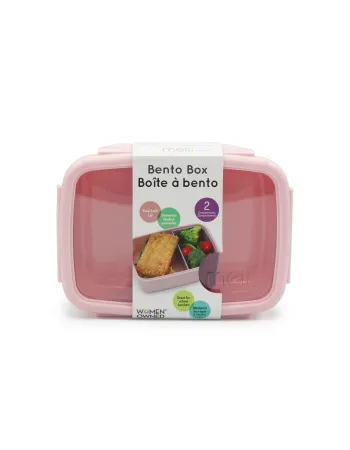 Melii – Bento 2 θέσεων 880ml New - Pink-Purple  |  MEL21801