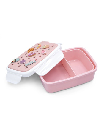 Melii – Bento Φαγητοδοχείο με Charms Ροζ | MEL27620 Melii – Bento Φαγητοδοχείο με Charms Ροζ | MEL27620