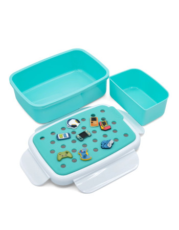 Melii – Bento Φαγητοδοχείο με Charms Μπλε | MEL27600 Melii – Bento Φαγητοδοχείο με Charms Μπλε | MEL27600