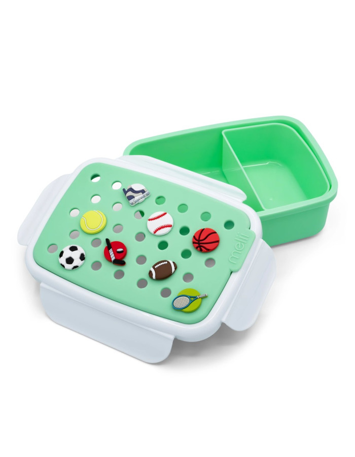Melii – Bento Φαγητοδοχείο με Charms Πράσινο | MEL27610 Melii – Bento Φαγητοδοχείο με Charms Πράσινο | MEL27610