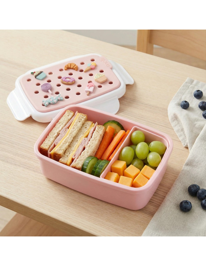 Melii – Bento Φαγητοδοχείο με Charms Μωβ | MEL27630 Melii – Bento Φαγητοδοχείο με Charms Μωβ | MEL27630