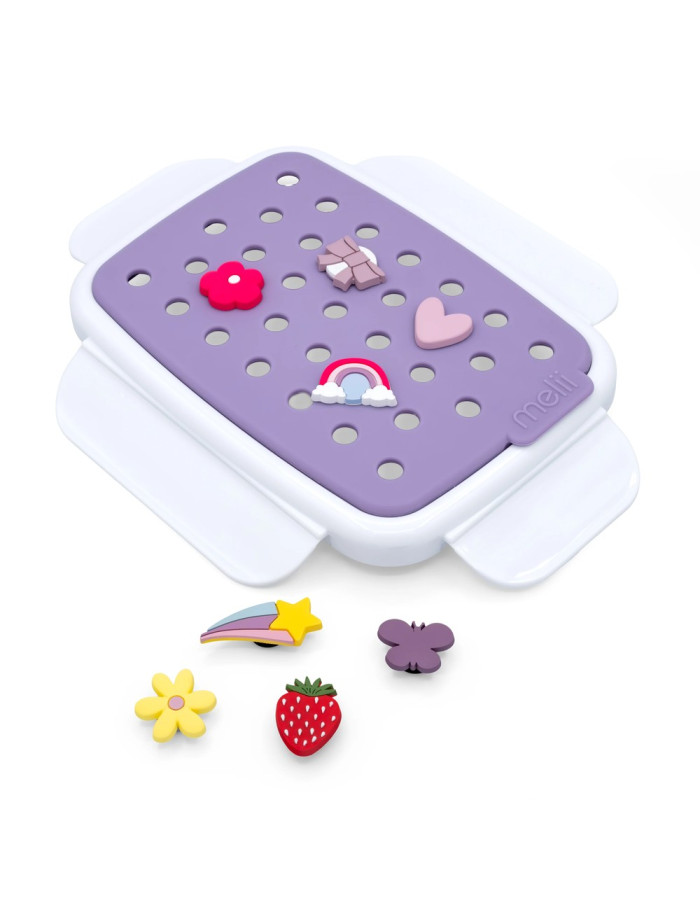 Melii – Bento Φαγητοδοχείο με Charms Μωβ | MEL27630 Melii – Bento Φαγητοδοχείο με Charms Μωβ | MEL27630