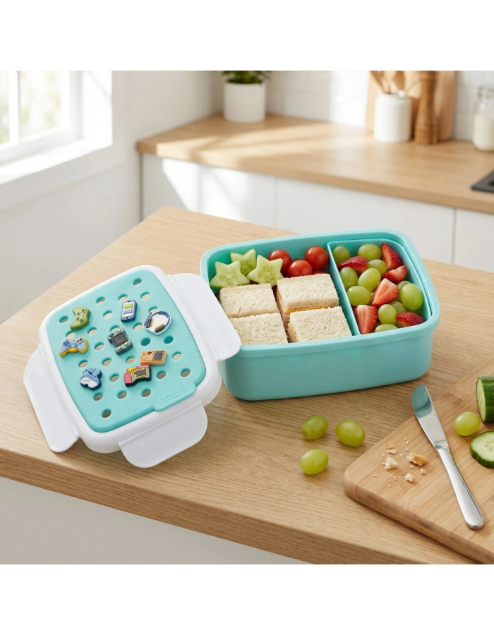 Melii – Bento Φαγητοδοχείο με Charms Πράσινο | MEL27610 Melii – Bento Φαγητοδοχείο με Charms Πράσινο | MEL27610