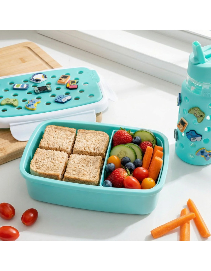 Melii – Bento Φαγητοδοχείο με Charms Μπλε | MEL27600 Melii – Bento Φαγητοδοχείο με Charms Μπλε | MEL27600
