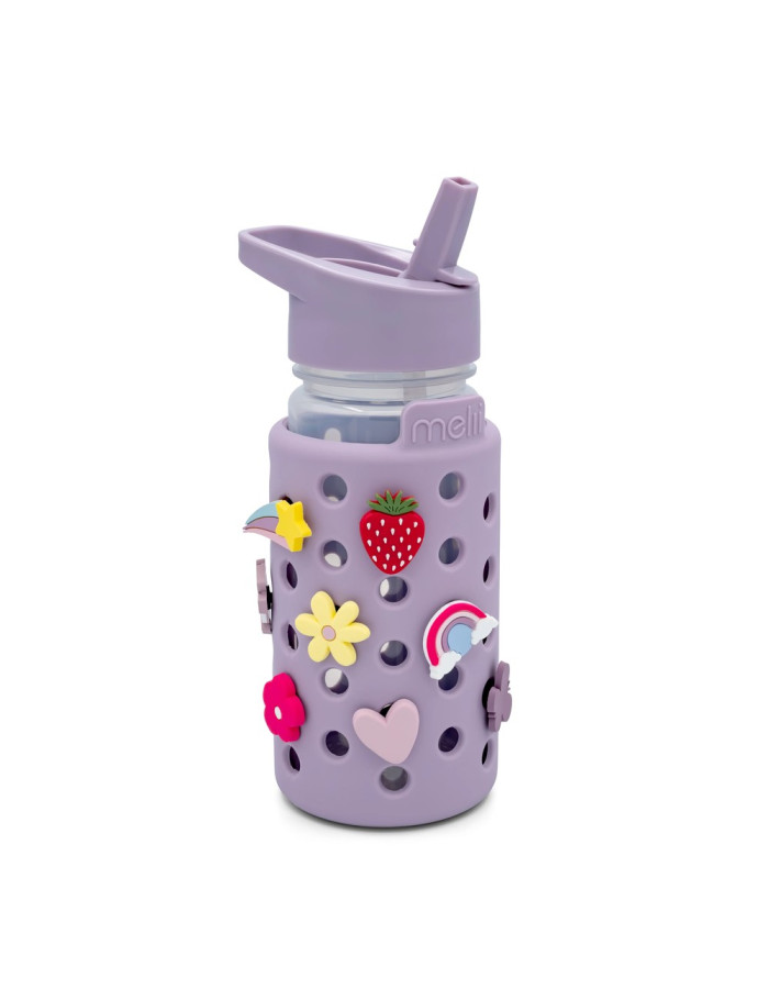 Melii – Παγούρι με Charms Μωβ 450ml | MEL27730 Melii – Παγούρι με Charms Μωβ 450ml | MEL27730