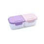 Melii – Δοχείo Σνακ 2 Θέσεων Pink | Purple  |  MEL22500