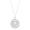 Proud Mama Lilo Heart Silver  |  PM-744