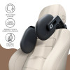 Sipo Ρυθμιζόμενο Προσκέφαλο Αυτοκινήτου με Memory Foam για Στήριξη Αυχένα  |  SIP-SCA-40CH